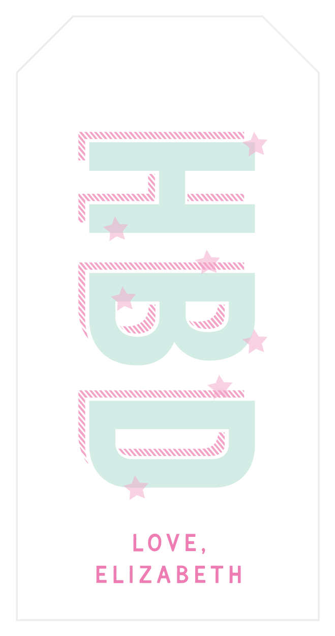 HBD Custom Gift Tags