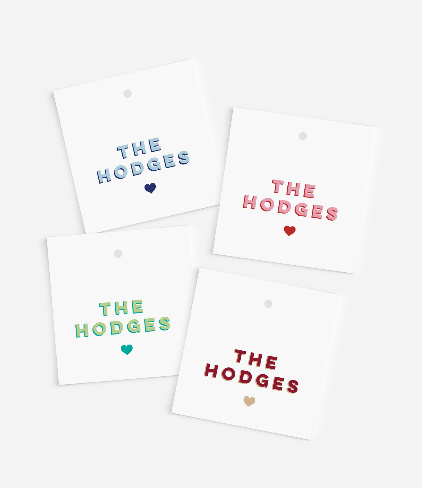 Heartfelt Family Gift Tags