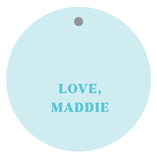 Smiley Face Gift Tags