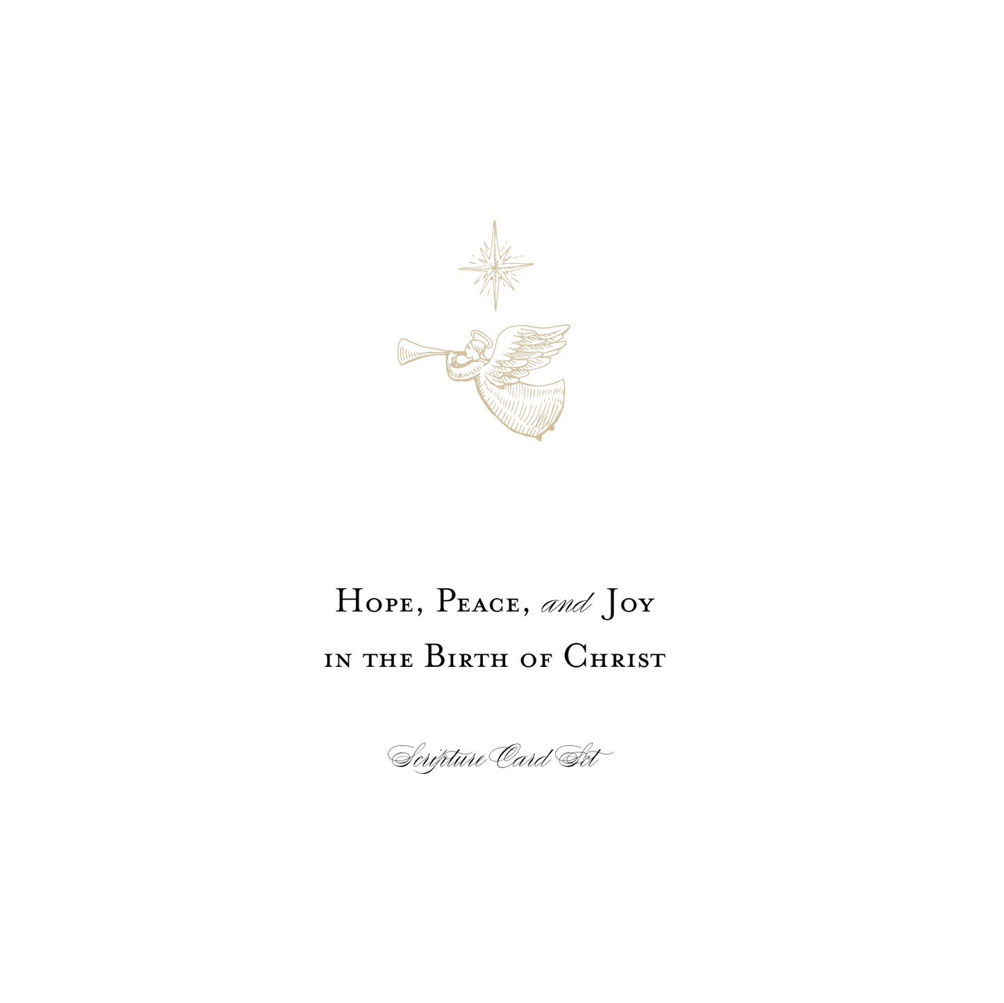 Etched Christmas – 12-Card Scripture Set