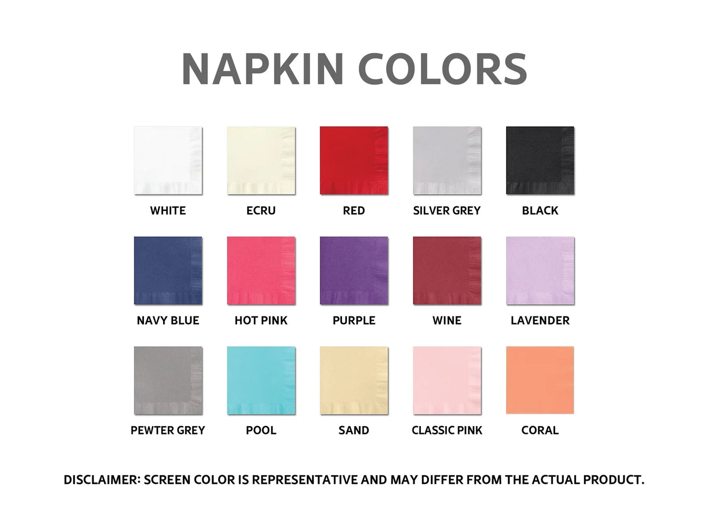 "The Legend" - Signature Cocktail Napkins