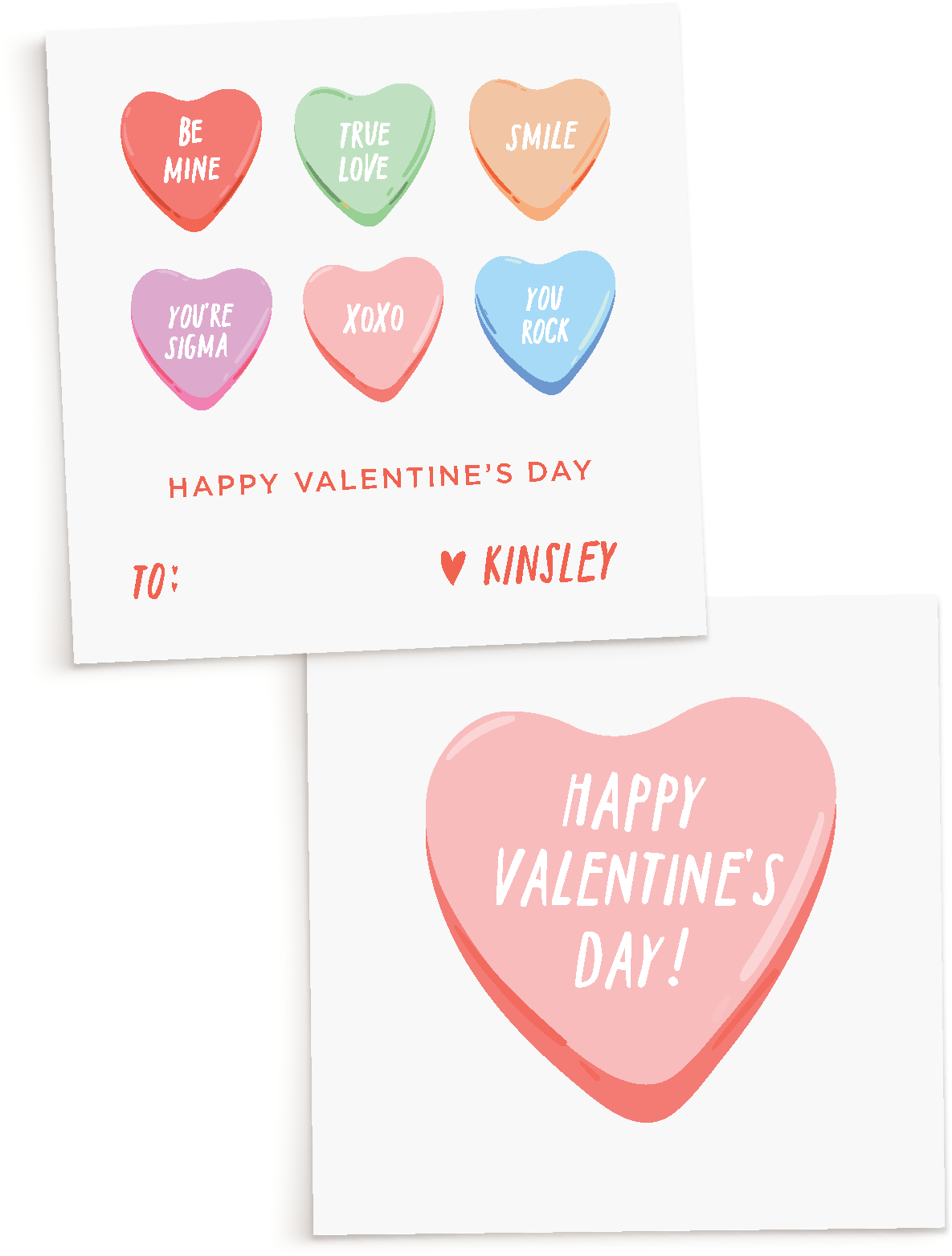 CUSTOM CLASSROOM VALENTINES