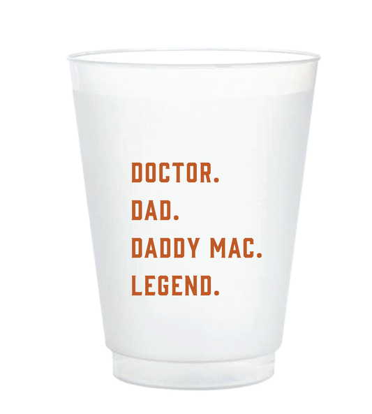 "The Legend" - Signature Sip Cups