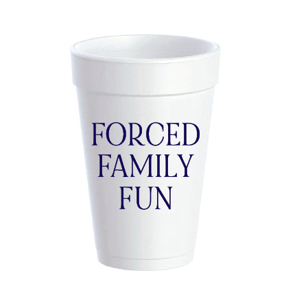 Holiday Styrofoam Cups - Set of 10