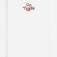 Go Tigers Notepad