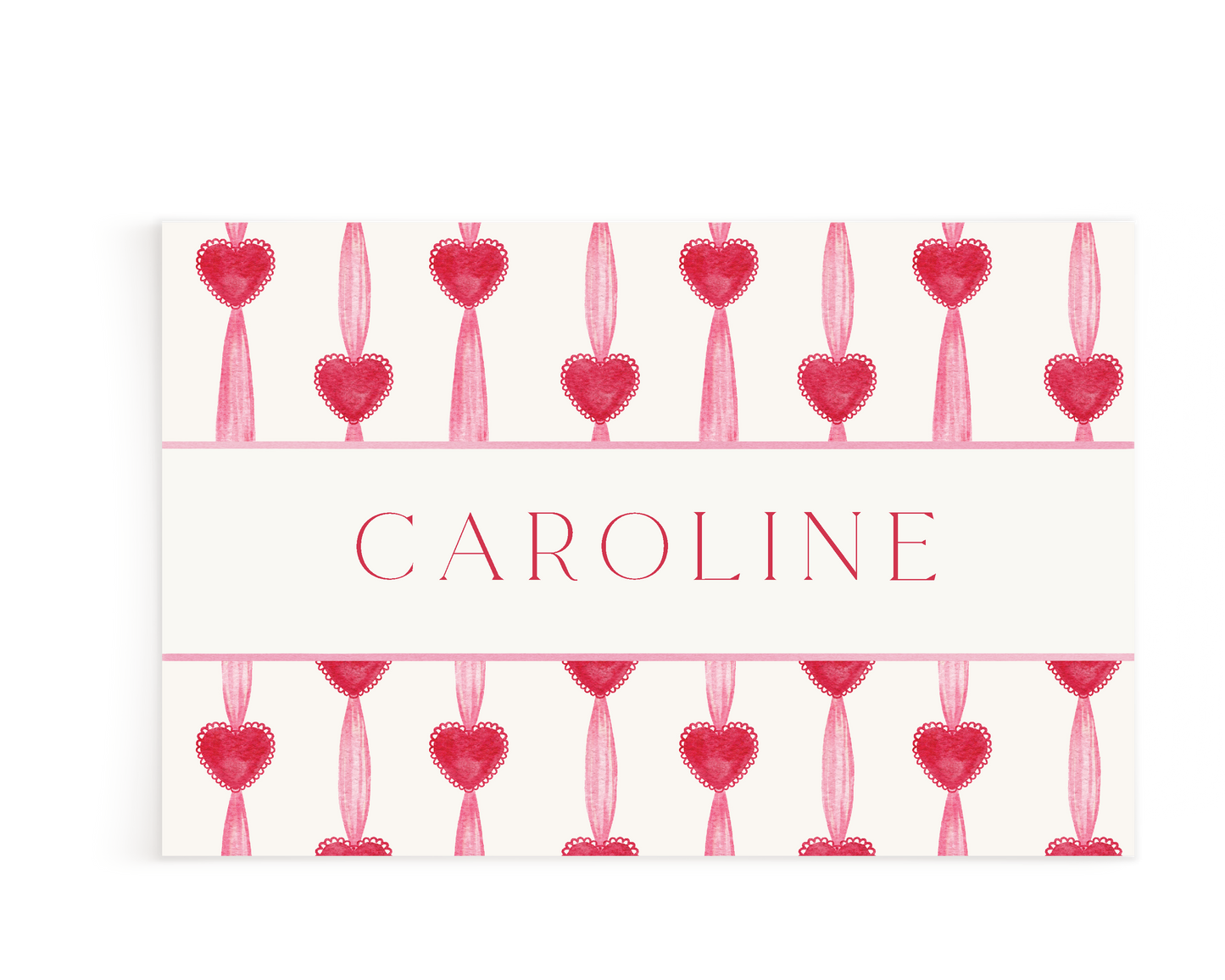 Custom Valentine Placemat