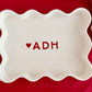 Custom Wavy Ceramic Tray