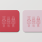 Nutcracker Trio Coasters