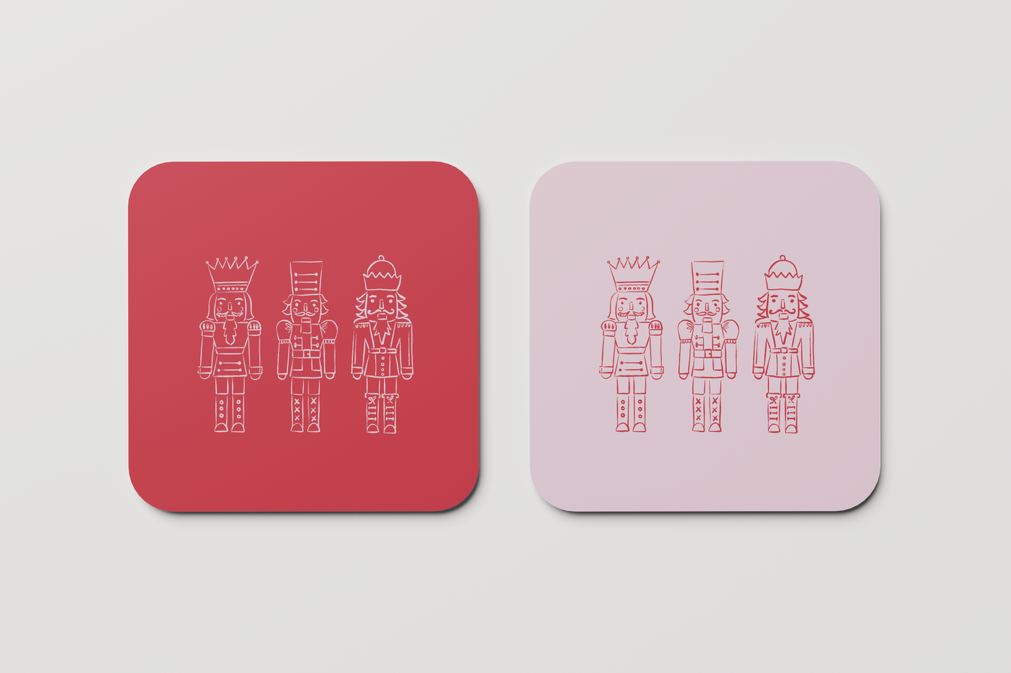 Nutcracker Trio Coasters