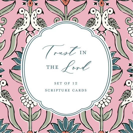 Trust in the Lord – 12-Card Scripture Set